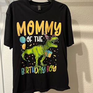 Dinosaur Birthday Mommy Shirt